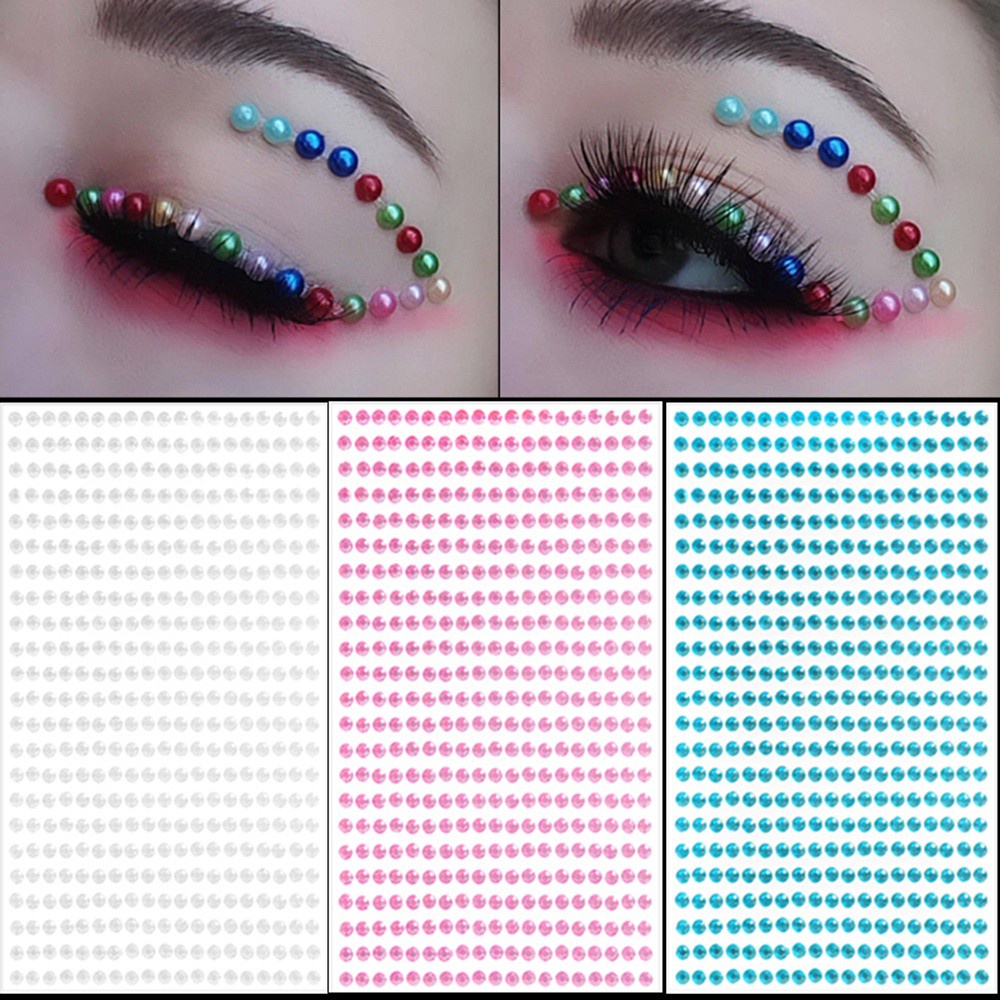 [Hàng mới về] Set 437 Miếng Dán Kim Cương Giả Phong Cách 3d Trang Điểm Mắt/ Lông Mày/ Móng Tay Thủ Công Đa Năng Cao Cấp