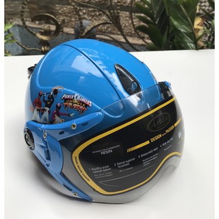 Nón bảo hiểm trẻ em 4+, 8+ tuổi CÓ KÍNH bảo vệ đầu trẻ khi đi xe máy nhẹ, cứng cáp, hàng TỐT, TP.HCM