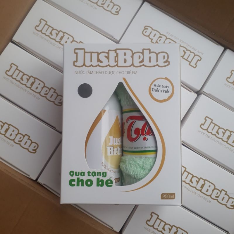 Nước tắm thảo dược cho trẻ JUSTBEBE