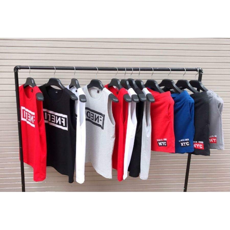 Set đồ bộ quần áo thể thao nam FNEDI - đồ bộ mặc ở nhà chất thun lạnh mát mẻ co giãn tốt.