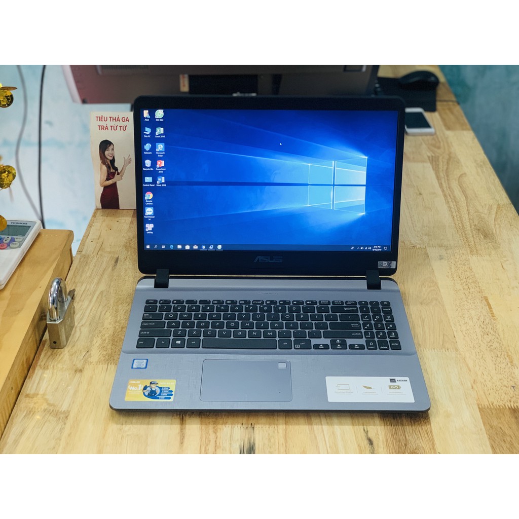 Laptop Asus X507U i3-7020U Ram 4GB SSD 128G