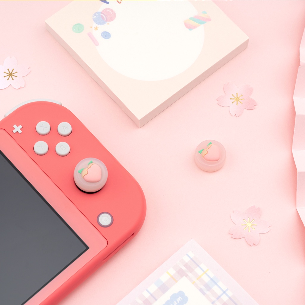 Núm bọc Analog cho Nintendo Switch, Oled, Lite bộ 4 nút Special Fruit chính hãng GeekShare