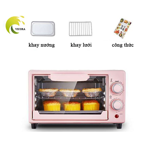 Máy Nướng Bánh Mì Nhiều Tầng Lò Nướng Đa Năng/ Lò Vi Sóng SALAY 12l, rã đông, nướng bánh, chiên rán, đun nấu