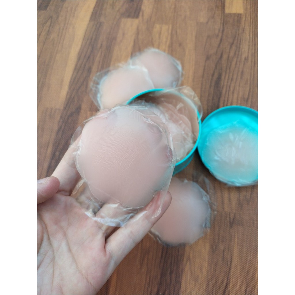 Hộp 10 miếng dán ti silicon siêu dính