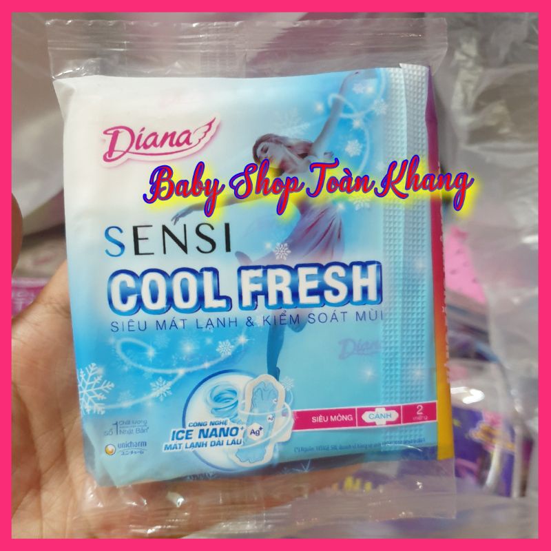 💥GÓI 2 MIẾNG BVS DIANA TIỆN LỢI MANG DU LỊCH