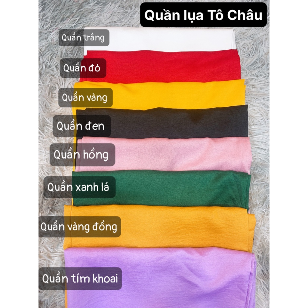 CÁC MÀU QUẦN ÁO DÀI NHÀ TẤM