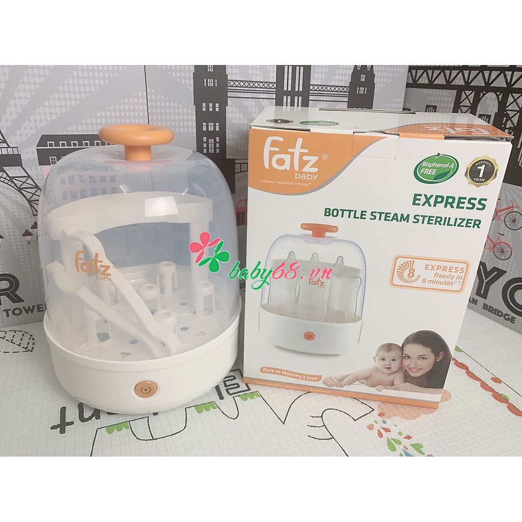 Máy tiệt trùng bình sữa hơi nước siêu tốc Fatz Baby FB4021SL