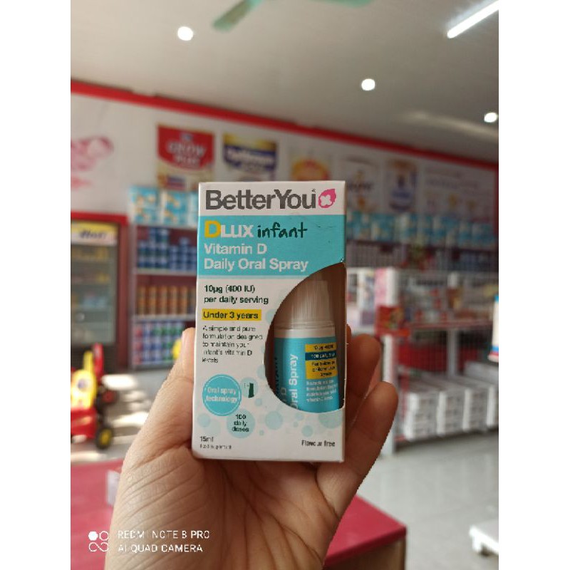 vitamin D3 dạng xịt