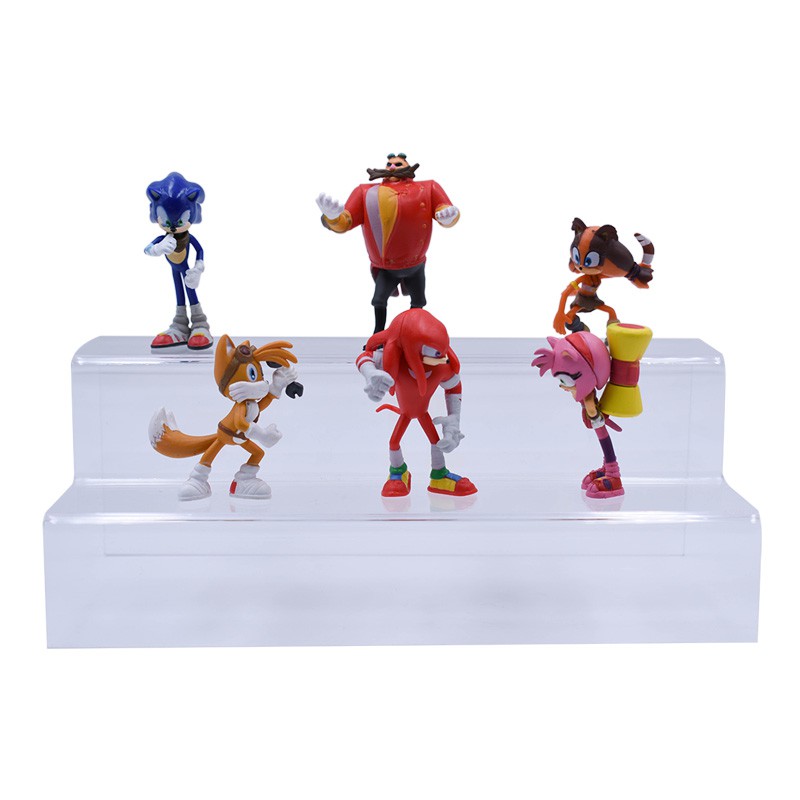 Bộ 06 Mô Hình Nhân Vật Game Nhím Sonic - Mẫu 01