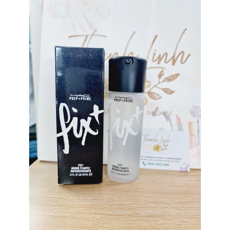Xịt Khoáng Cố Định Lớp Trang Điểm MAC Prep + Prime Fix + Brume Fixante 100ml