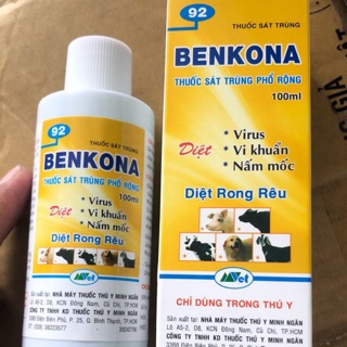 Thuốc sát trùng khử khuẩn Benkona