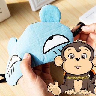 Bịt Mắt Ngủ Hoạt Hình Đôi Mắt Ngộ Nghĩnh Kèm Túi Nước Mát Dưỡng Mắt !