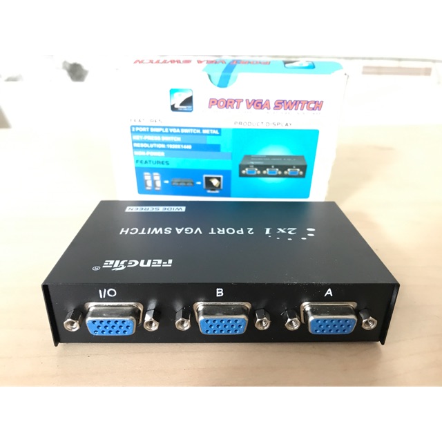 Bộ chọn cổng VGA 2 máy tinh chung một màn hình
