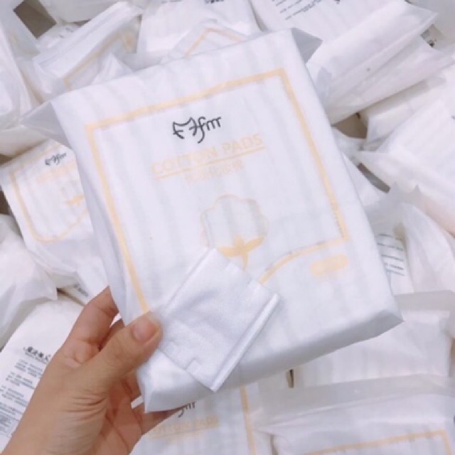 [Conbo 3túi] Bông tẩy trang 3 lớp Cotton Pads [Túi 222 miếng] | BigBuy360 - bigbuy360.vn