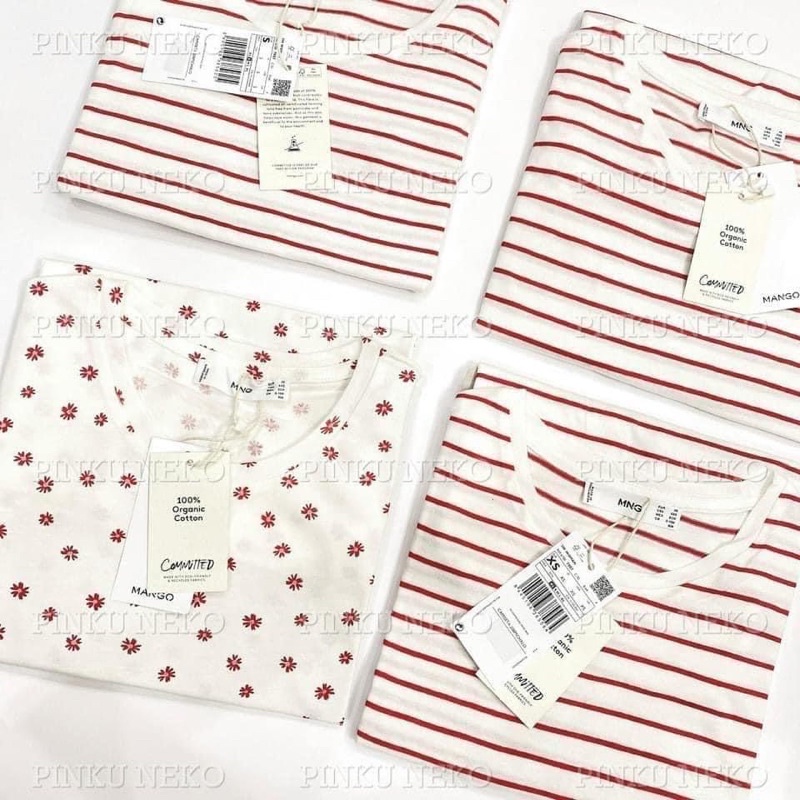 Áo thun nữ Mango | Hàng hiệu chính hãng