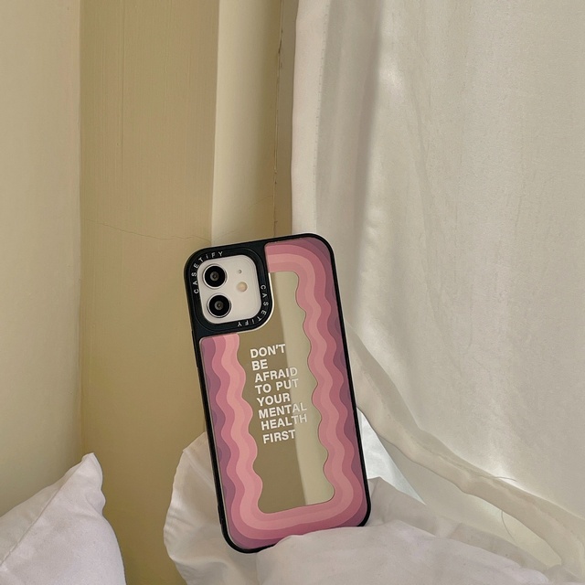 Ốp Điện Thoại Tráng Gương Hình Gợn Sóng Cho Iphone 13 13pro 13promax 12 12 Pro Max 12 Pro X Xr Xs Max 7 Plus 8 Plus