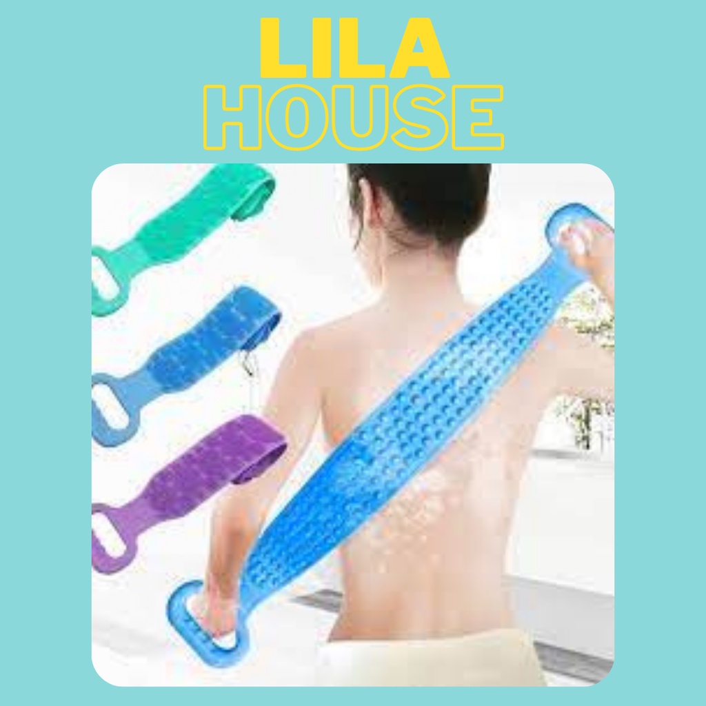 Cọ lưng silicon, Dây Chà Lưng 2 mặt Bằng Silicon