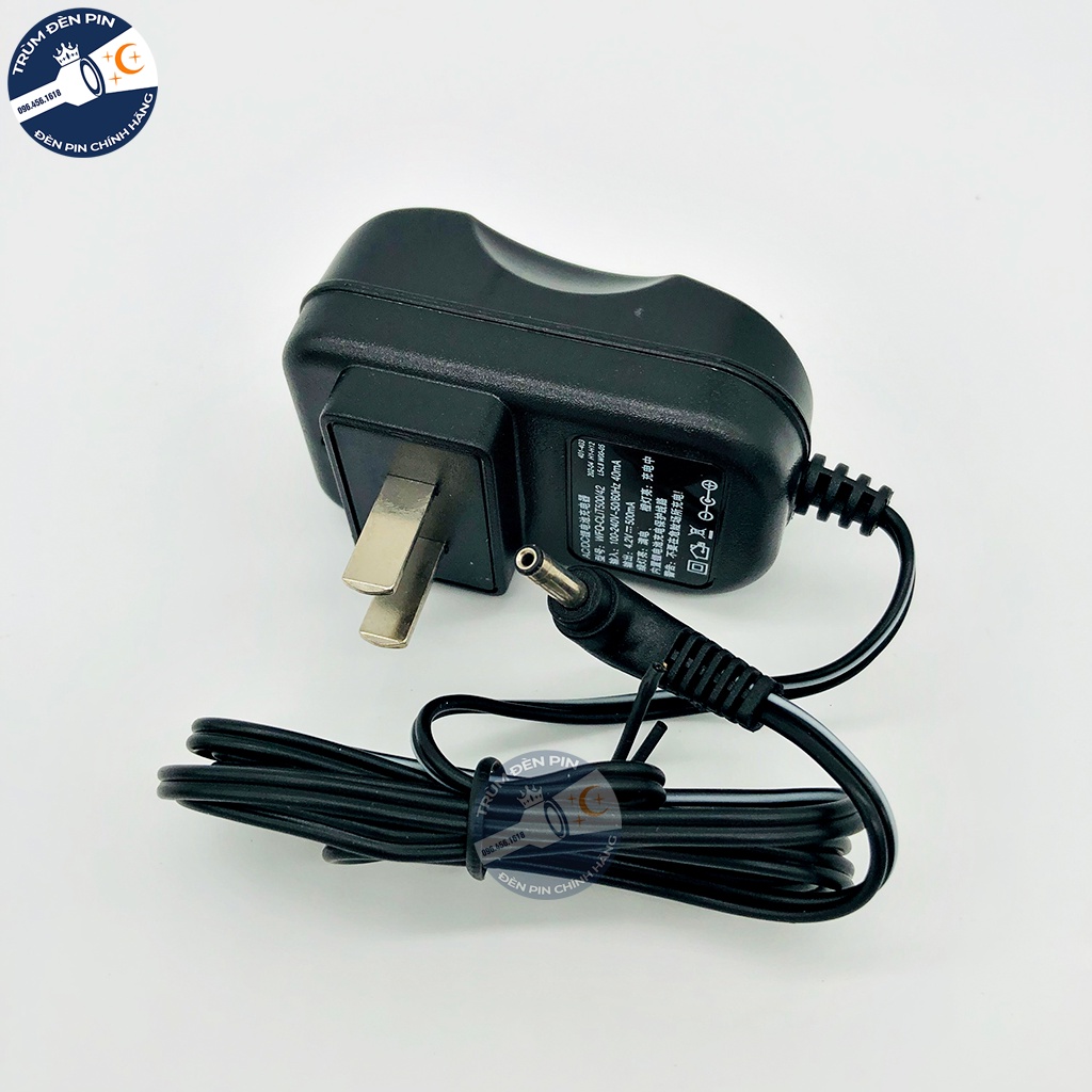Sạc đèn pin WASING chính hãng cao cấp 100-240V 50/60Hz