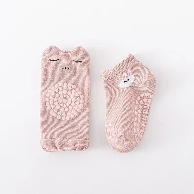 Set vớ + tất tập bò cho bé chống trợt
