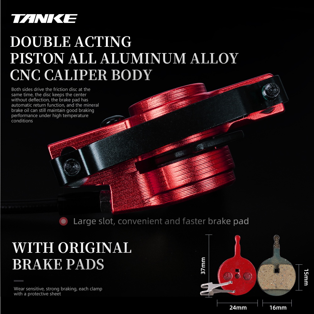 Phanh đĩa TANKE MTB gắn tay lái xe đạp chất lượng cao với nhiều kiểu dáng tùy chọn