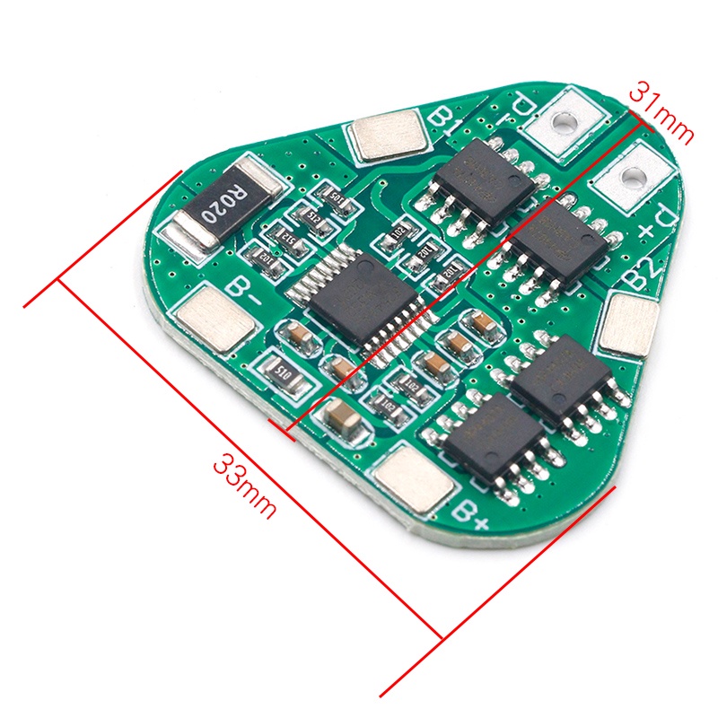 Bảng Mạch Bảo Vệ Pin lithium 3S 8A 12V 18650 11.1V 12.6V Sự Bảo Vệ
