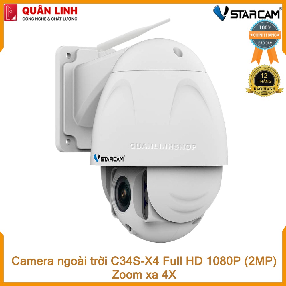 Camera ngoài trời Vstarcam C34s-X4 Full HD 1080P
