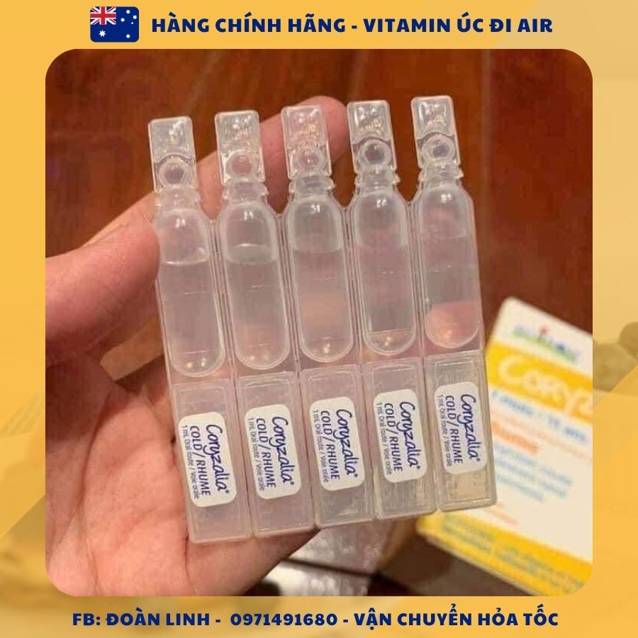 Muối uống vi lượng đồng căn Boiron Coryzalia, Hàng Đi Air, Muối Uống Hết Sổ Mũi Cho Bé Boiron Coryzalia Cold Canacz