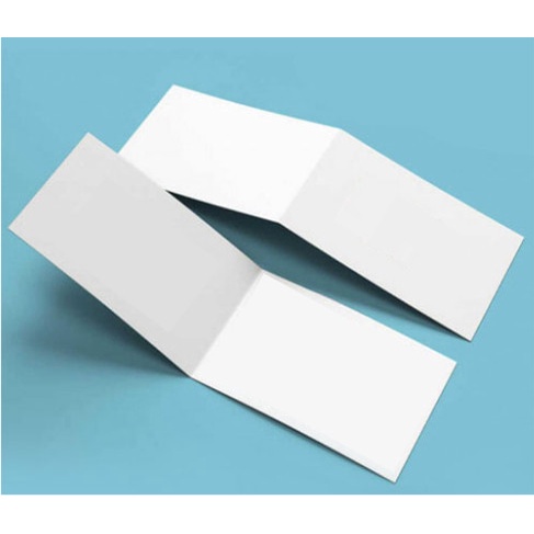 Giấy ivory gấp đôi ghi thiệp mời,lời chúc.... xấp 100 tờ