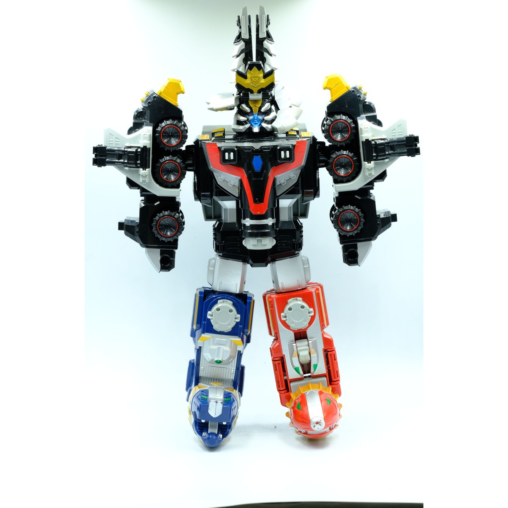 Mô hình DX Gosei Great Grand Ground Megazord Chính hãng Bandai Tensou Sentai Goseiger Mechazords Zords Có ảnh thật