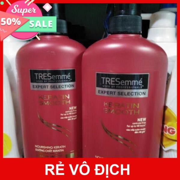 Dầu gội Tresemme keratin smooth 650g.