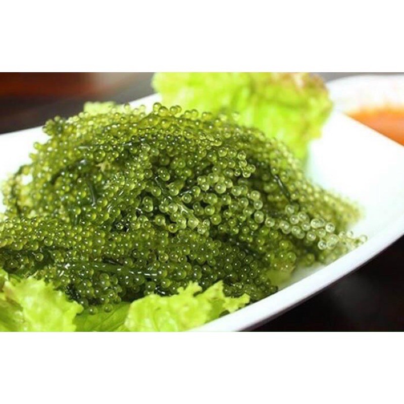 Rong Nho Tách Nước NFood Hộp 120gram (6 Gói x 20g )  Giòn Ngon - Giàu Dinh Dưỡng + Tặng Xốt Mè