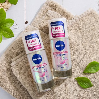 Lăn Ngăn Mùi NIVEA Serum Trắng Mịn (40ml)
