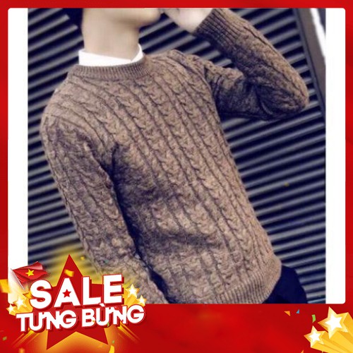 -HÀNG NHẬP KHẨU Áo Len Thừng Cổ Tròn, Áo Len Chất Len Thừng Vặn Cao Cấp, Nhiều Màu, Dáng ôm nhẹ Liên hệ mua hàng 084.209