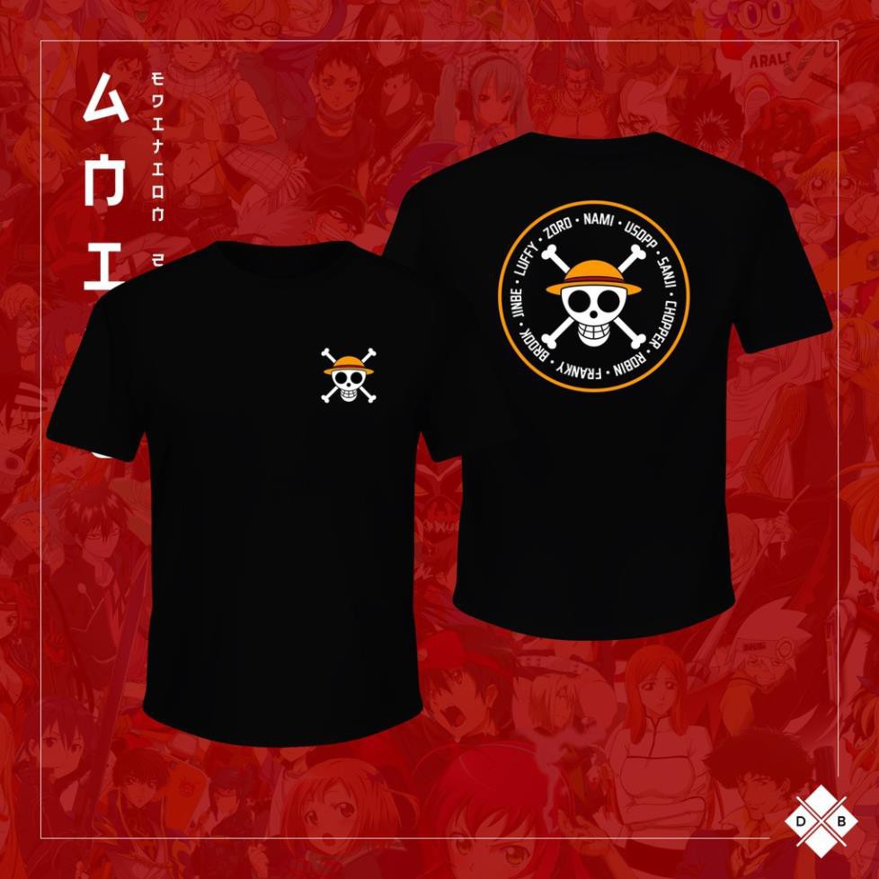 MẪu áo thun ONE PIECE T- ANIME T-SHIRT ONE PIECE SHIRT  STRAWHAT SHIRT  ANIME SHIRT độc đẹp giá TỐT