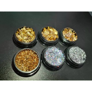 Set Giấy Nhún Trang Trí Móng 6 Hũ