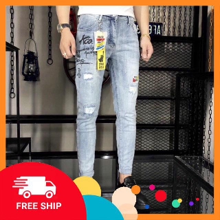 Quần jean nam co giãn cao cấp