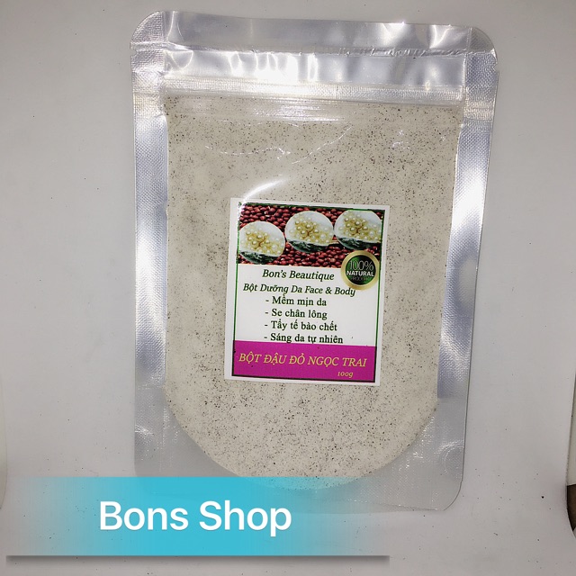 Bột đâu đỏ ngọc trai giúp sáng da và da bị cháy nắng
