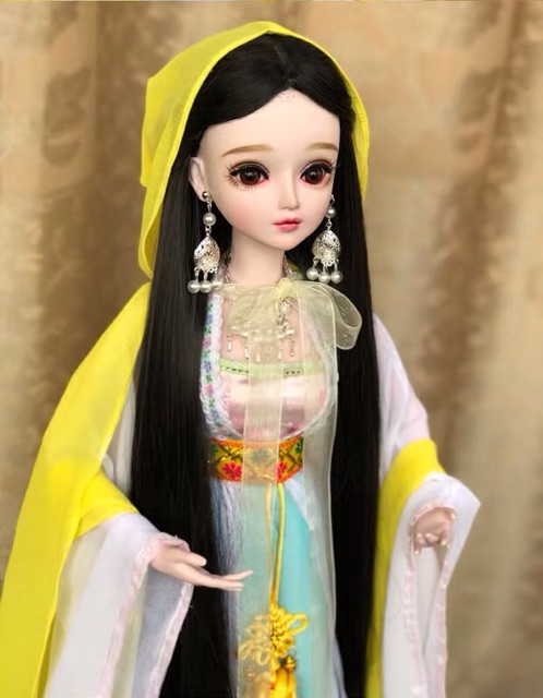 Búp bê yeluoli cổ trang 60cm siêu xinh