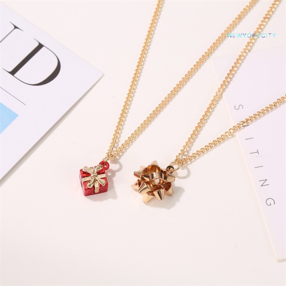 Vòng cổ Mặt Cây Gậy Giáng Sinh Thời Trang