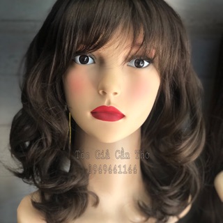 Tóc bộ xoăn trung niên 40cm