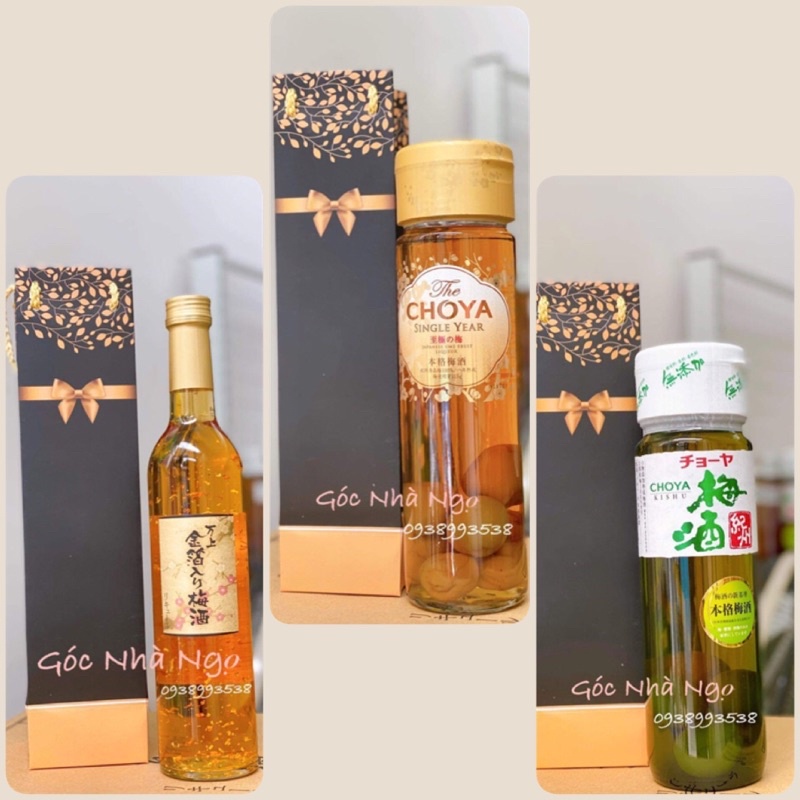 (Sỉ - Hỏa tốc ) Nước mơ Nhật choya các loại
