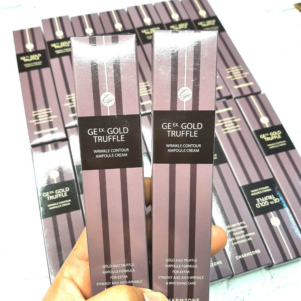 Kem chống nhăn chống lão hóa da  Charmzone GE ex Gold Truffle Wrinkle Contour Ampoule Cream 30ml