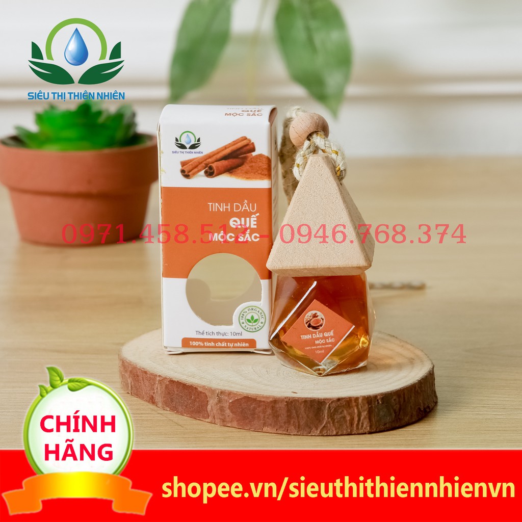 Tinh dầu quế Mộc Sắc cao cấp, tinh dầu hương quế giúp khử mùi của siêu thị thiên nhiên