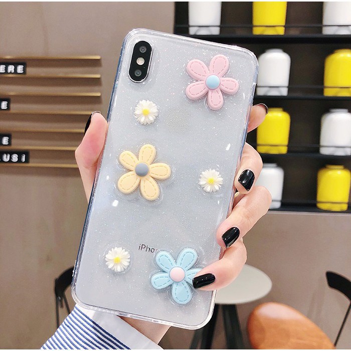 Ốp lưng iphone  Hoa cúc nhỏ 5/5s/6/6plus/6s/6s plus/6/7/7plus/8/8plus/x/xs/xs max/11/11 pro/11 promax giá đỡ – Shin Case | BigBuy360 - bigbuy360.vn