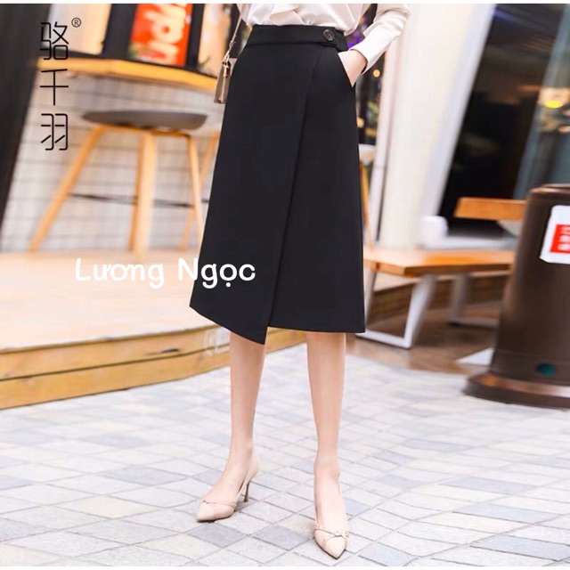 Chân váy chữ A vạt chéo | BigBuy360 - bigbuy360.vn
