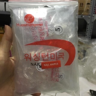 Móng úp chân HSM,móng giả túi 600 móng đủ size