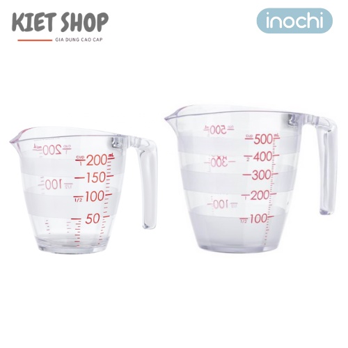 [Chính hãng Inochi] Ca đong nhựa nguyên sinh Yoko 200ml, 500ml