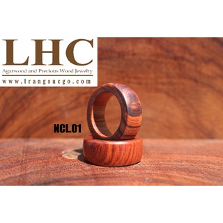 Nhẫn Gỗ Cẩm Lai