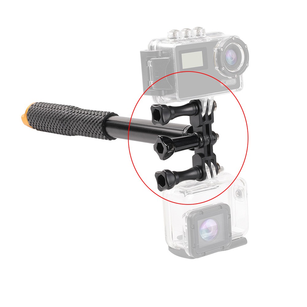 Đầu kết nối 2 Gopro với giá đỡ - Phụ kiện Gopro, Sjcam