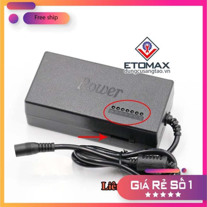 Bộ đổi nguồn đa năng từ 220v sang 12v-24v 5A